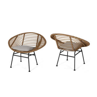 Teardrop Patio Chair With Cushions Reviews Allmodern