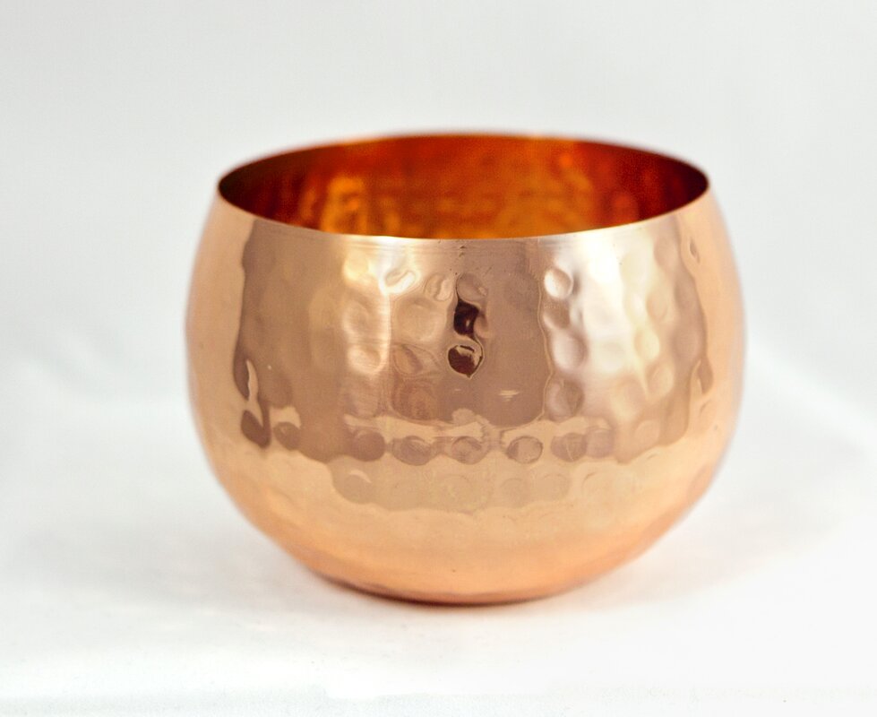 Hammered Copper Bowl 