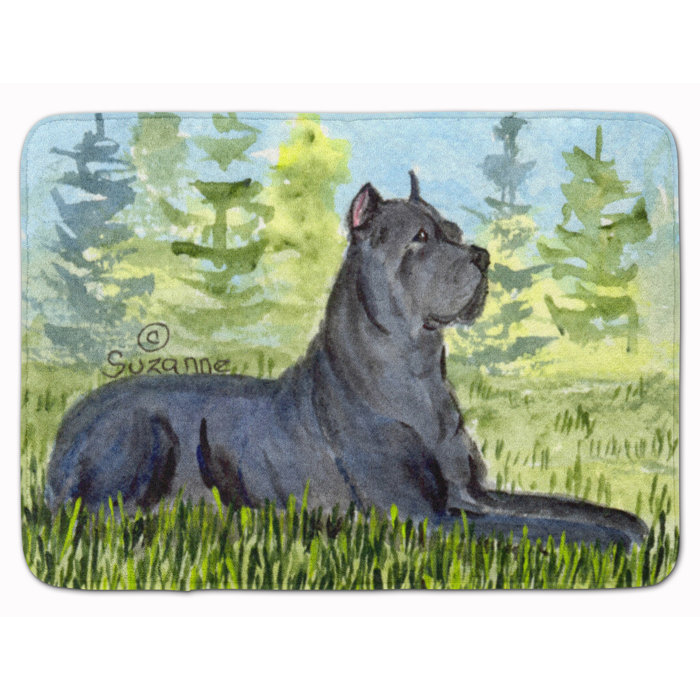 Cane Corso Memory Foam Bath Rug