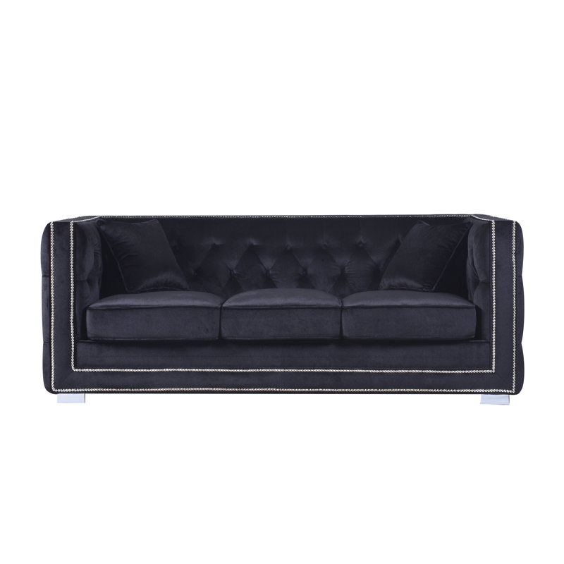Rubio Modern Tufted Chesterfield Sofa Reviews Allmodern Rubio Modern Tufted Chesterfield Sofa