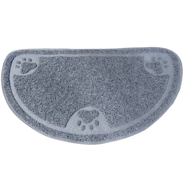Premium Half Moon Litter Mat by Evelots