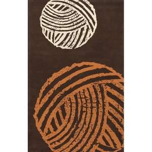 Brown/Orange Area Rug