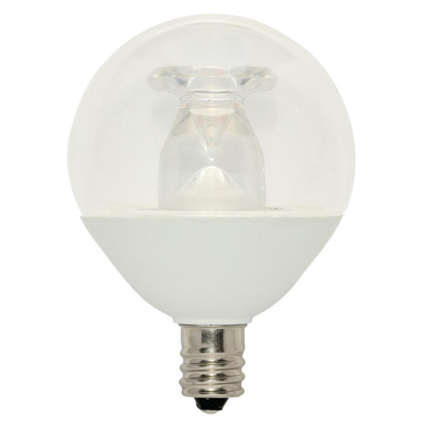 60W Equivalent E12/Candelabra LED Globe Light Bulb by Westinghouse Lighting