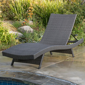 Resin Wicker Lounge Chairs wicker chaise lounges you'll love | wayfair Resin Wicker Lounge Chairs wicker chaise lounges you'll love | wayfair