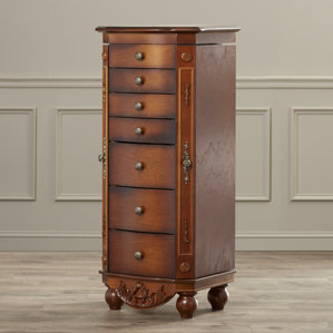 Wain Coolidge Jewelry Armoire with Mir..