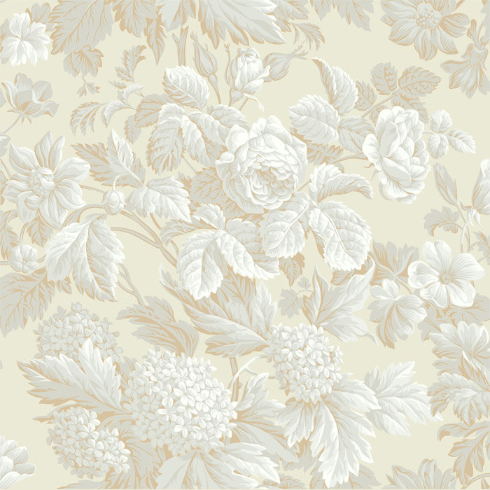 York Wallcoverings French Dressing 33' x 20.5" Floral and Botanical