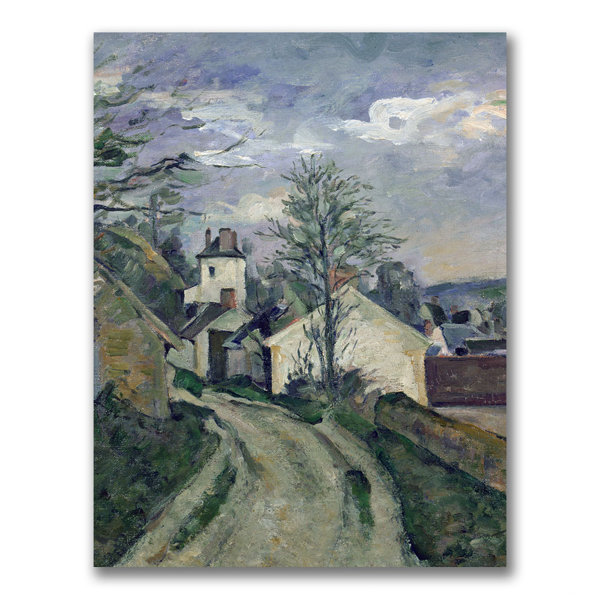 Trademark Art The House Of Doctor Gachet By Paul Cezanne