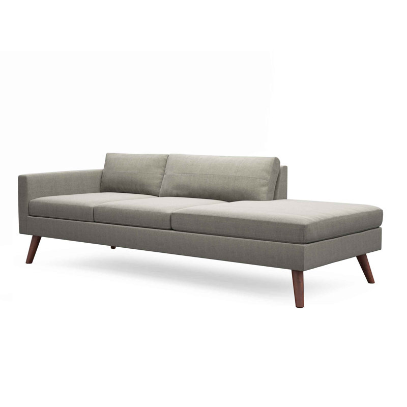 Truemodern Dane One Arm Sofa With Chaise Wayfair Dane One Arm Sofa With Chaise