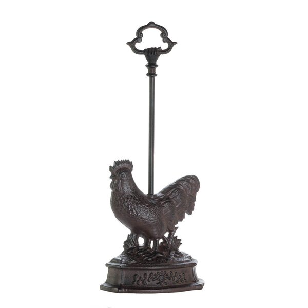 Rooster Iron Floor Stop by Zingz & Thingz