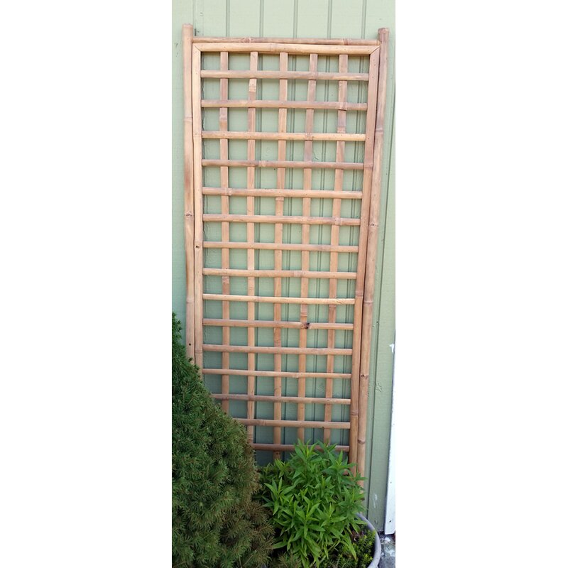 framed lattice panels