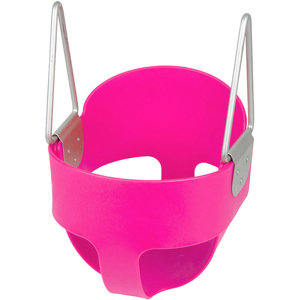 Highback Full Bucket Swing Seat with Chains and Hooks