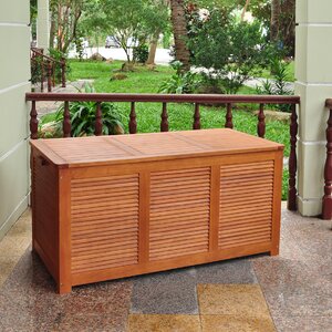 Outdoor Eucalyptus Deck Box