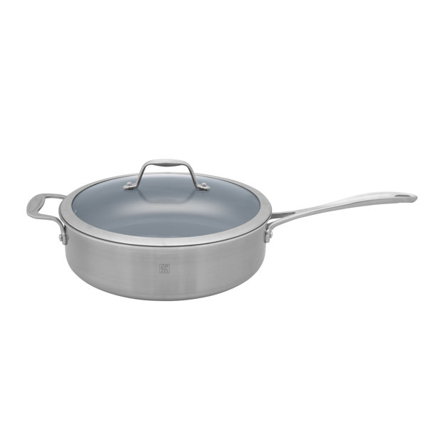 Spirit 5 Qt. Stainless Steel Ceramic Nonstick Saute Pan by Zwilling JA Henckels