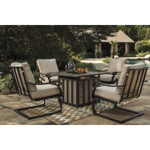 Sullivan Aluminum Propane Fire Pit Table