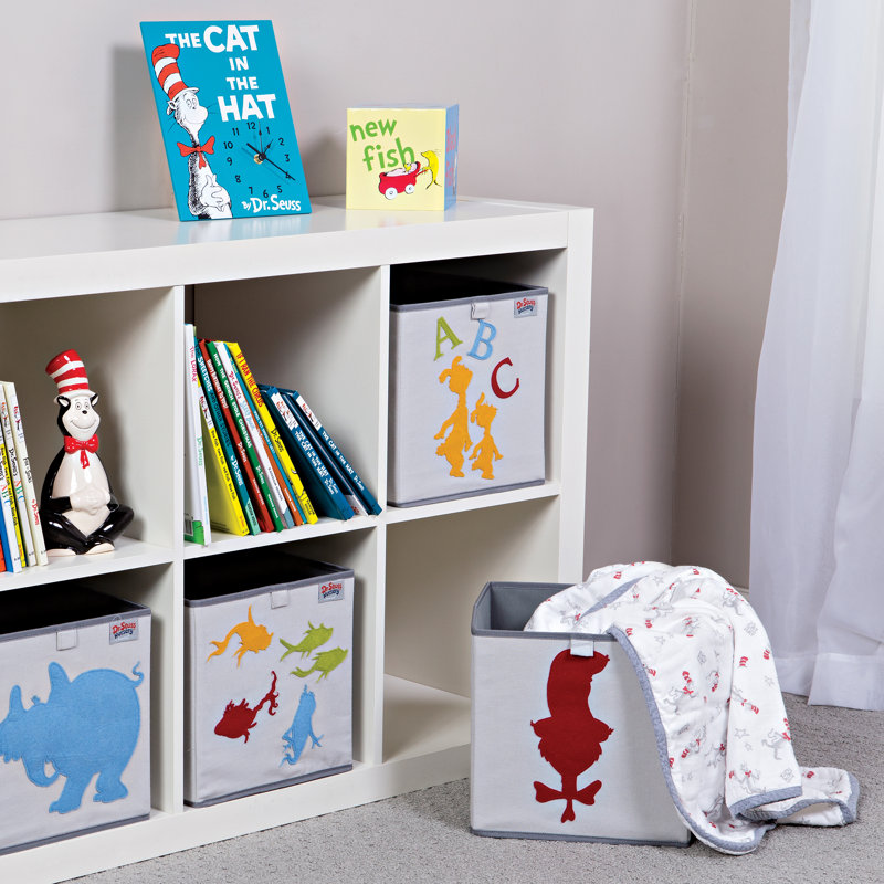 Trend Lab Dr Seuss Cat In The Hat Fabric Storage Bin Reviews