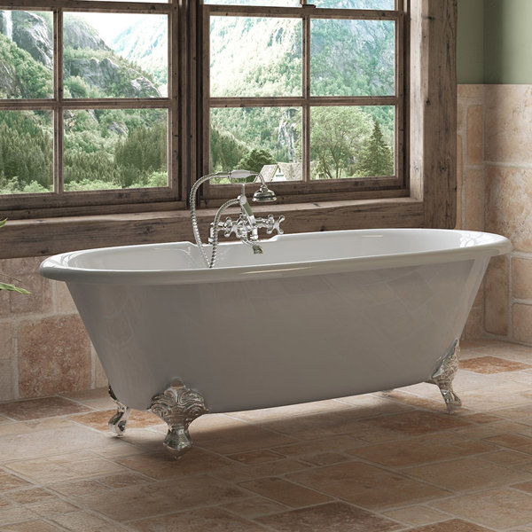 68 x 29 Clawfoot Bathtub by Cambridge Plumbing