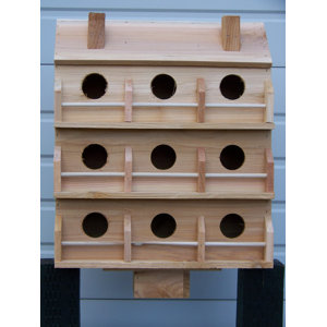 22 in x 18 in x 8 in Purple Martin House