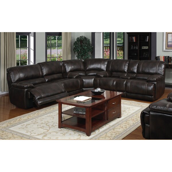 Leyla Left Hand Facing Reclining Sectional By Winston Porter