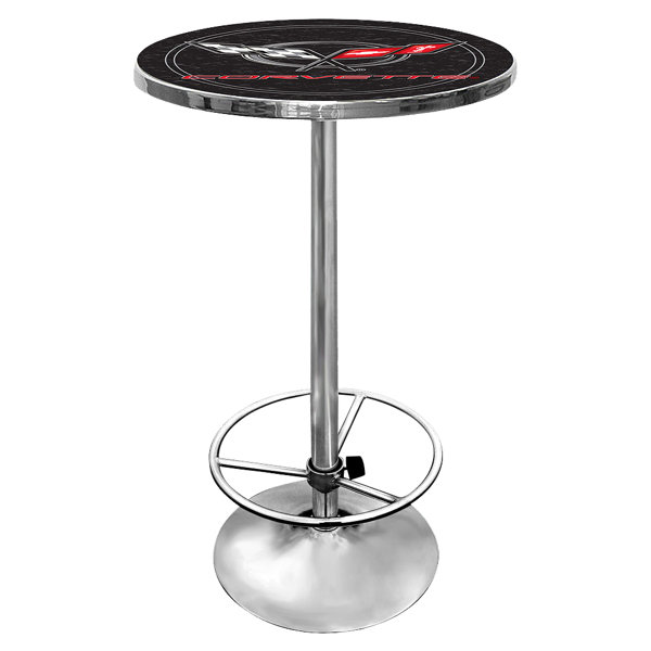 Corvette C5 Adjustable Pub Table By Trademark Global Cheap