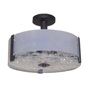 Sabrina 3-Light Semi Flush Mount