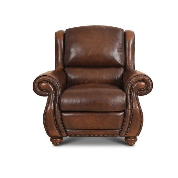 Roush Leather Power Recliner By Red Barrel Studio