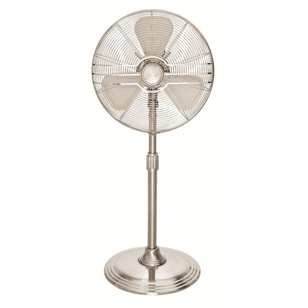 Retro 16 Oscillating Pedestal Fan by Hunter Home Comfort