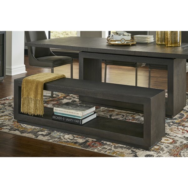 Bozarth Rectangular Wood Storage Bench By Foundry Select