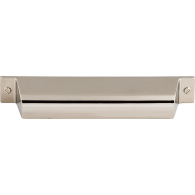 Channing 5" Center to Center Cup Pull Top Knobs Finish: Polished Nickel