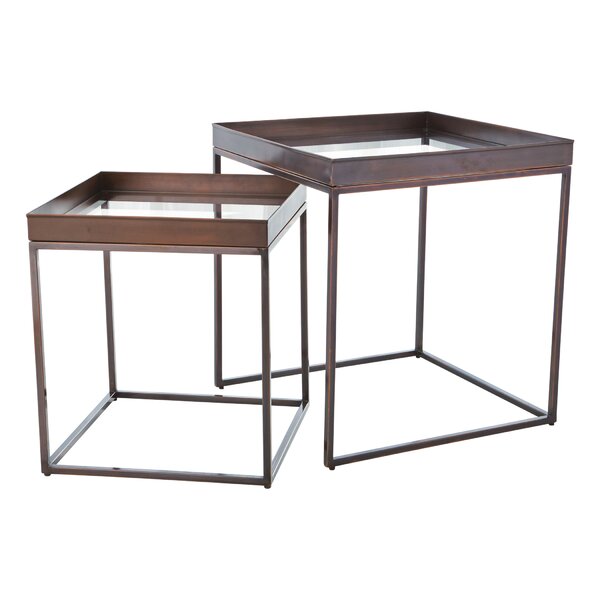 Perfect 2 Piece Nesting Tables By Studio A Home