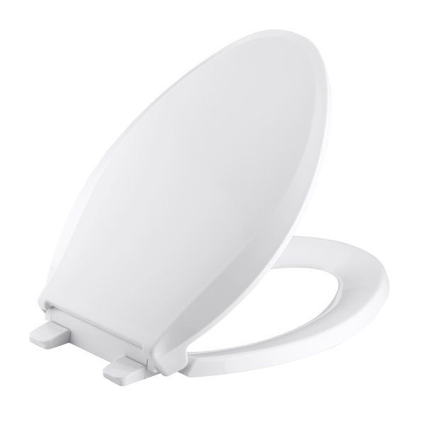 Cachet Quiet-Close with Grip-Tight Elongated Toilet Seat by Kohler
