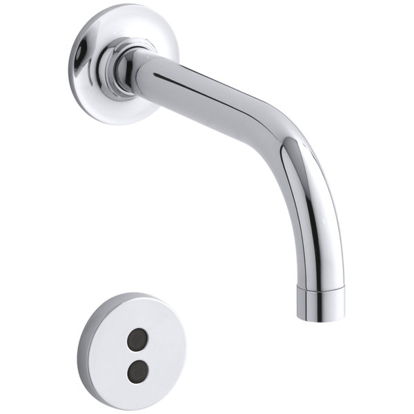 Purist Wall-Mount Commercial Bathroom Sink Faucet Trim with 6 90-Degree Spout and Insight Technology by Kohler