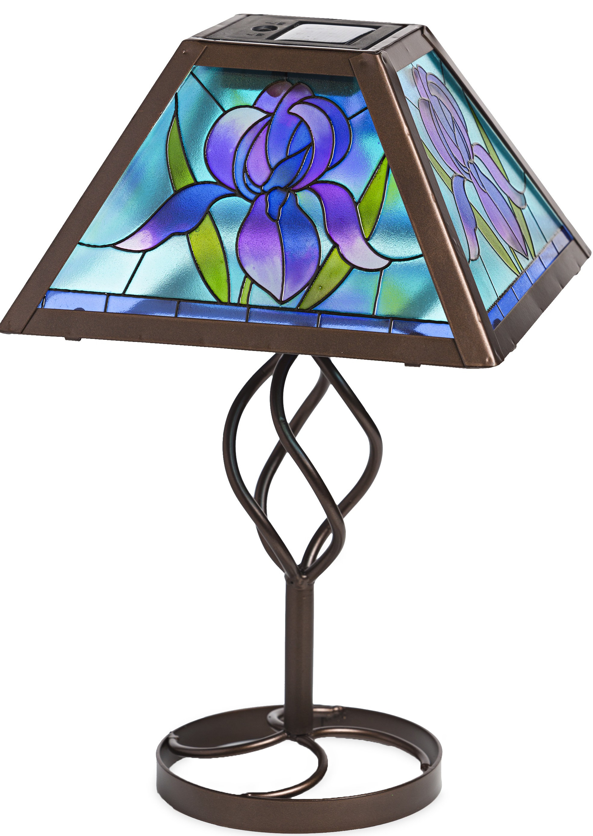 Plow Hearth Tiffany Style Flower Solar Outdoor 12 75 Table Lamp Plow Hearth Tiffany Style Flower Solar Outdoor 12 75 Table Lamp Reviews Wayfair
