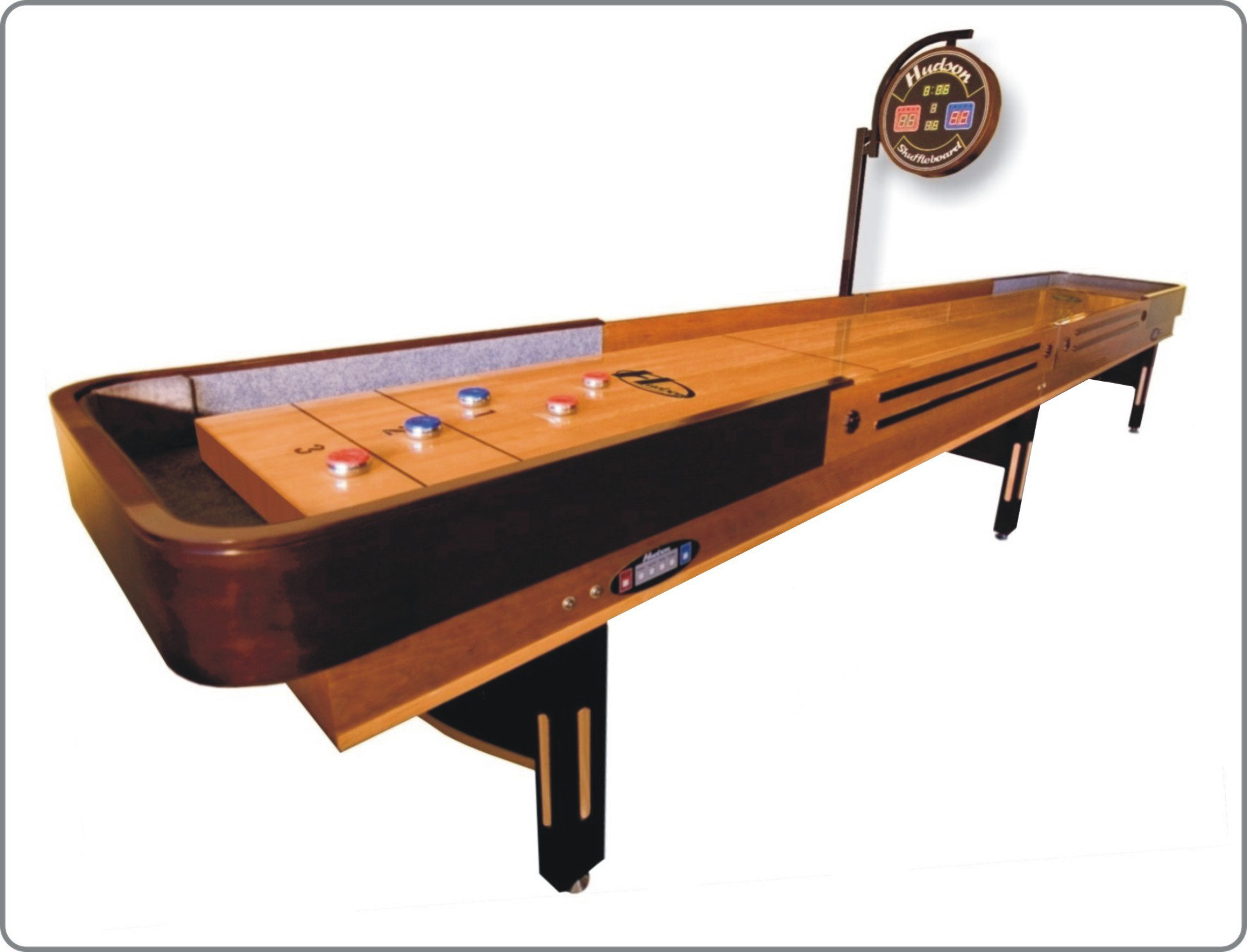 Hudson Shuffleboards Grand 12' Shuffleboard Table & Reviews Wayfair