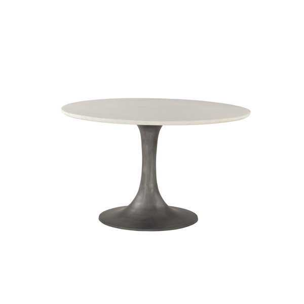 Claypool Marble And Steel Dining Table By Gracie Oaks Find