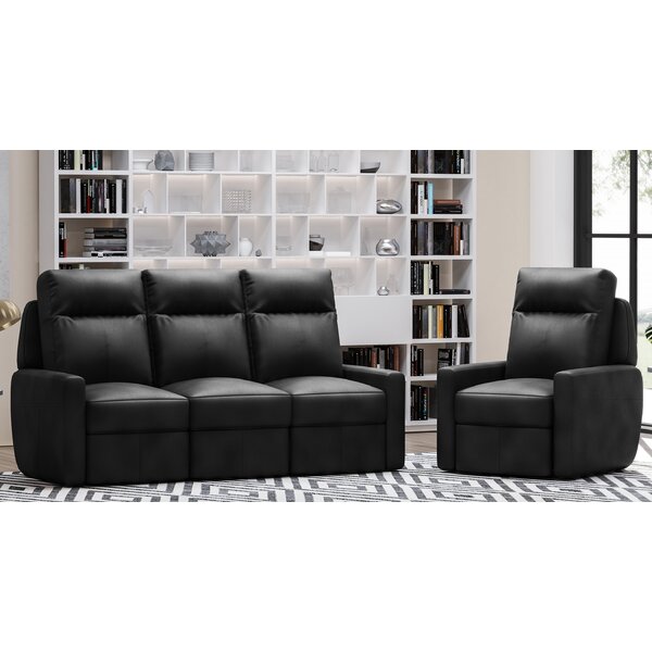 Cody 2 Piece Leather Reclining Living Room Set By Westland And Birch