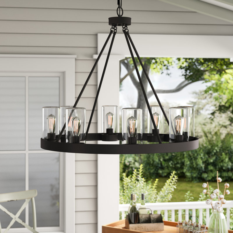 Laurel Foundry Modern Farmhouse Mount Vernon Bronze 8 Bulb 27 63 Mount Vernon Bronze