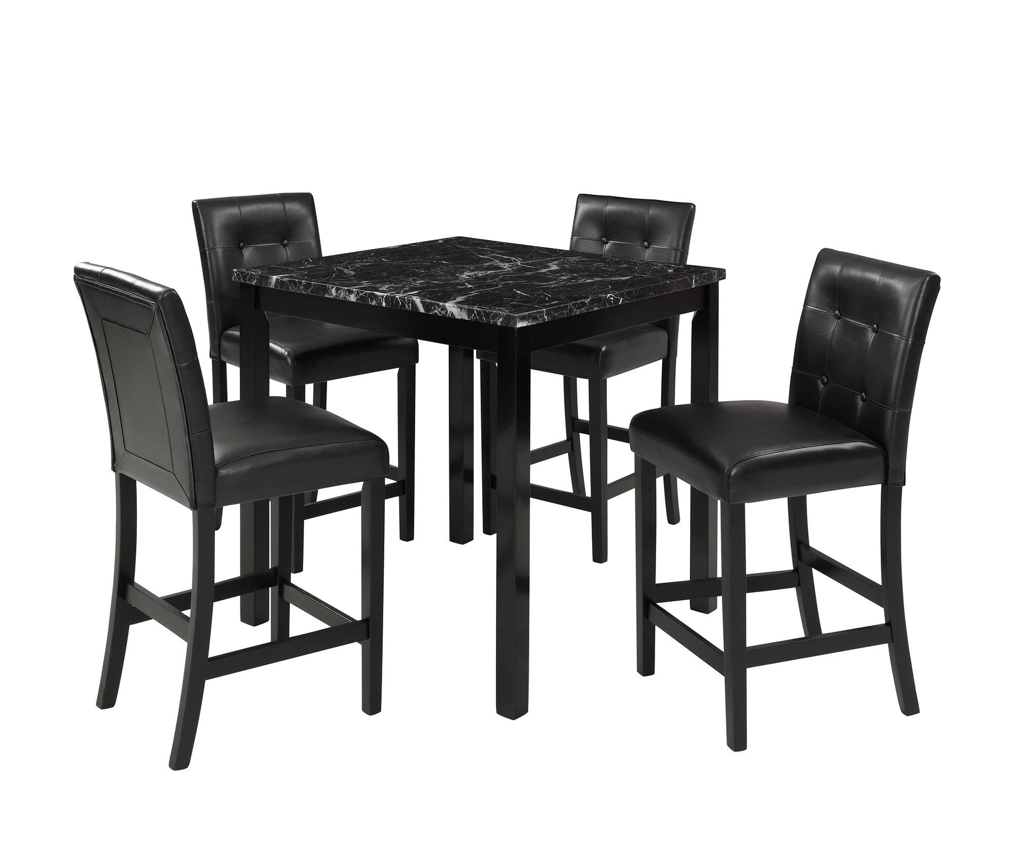 Winston Porter Cuesta 5 Piece Counter Height Dining Set Reviews