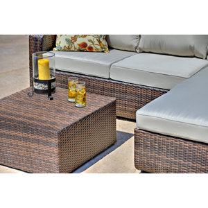 Amezcua 3 Piece Deep Seating Group with Cushion