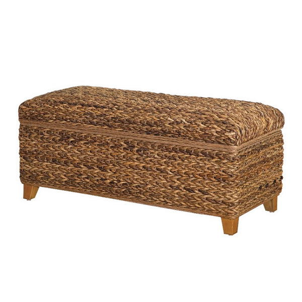Corley Wood Storage Bench By Rosecliff Heights Wonderful