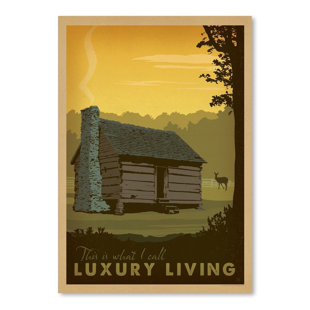 Lake Cabin Decor Wayfair Lake Cabin Vintage Adver