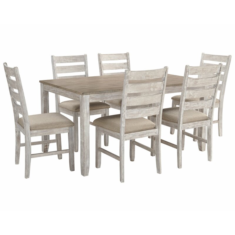 buccigross 7 piece dining set