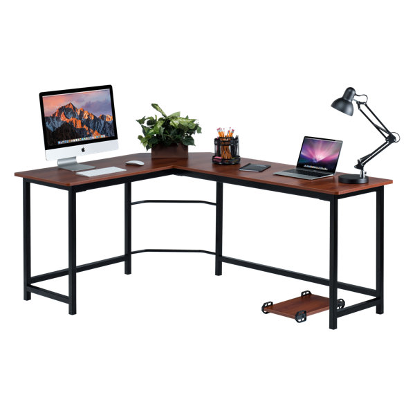 Ohioville Stylish L-Shaped Computer Desk by Red Ba