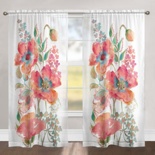 Poppy Curtains Wayfair
