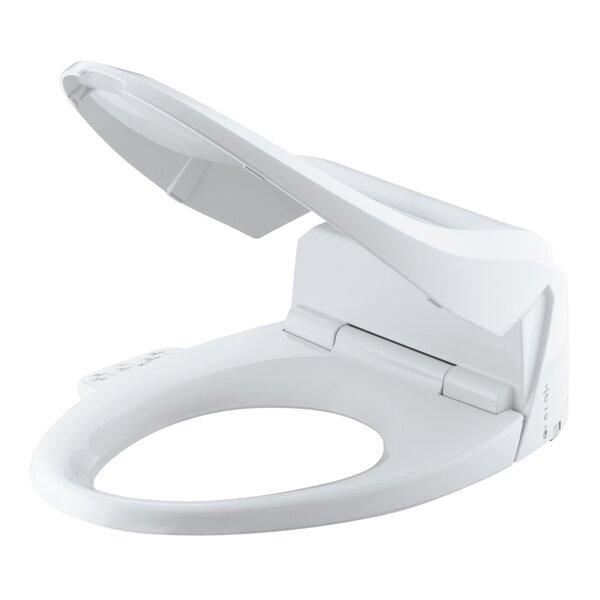 C3 Elongated Bidet Toilet Seat with Side Controls and Tank Heater by Kohler