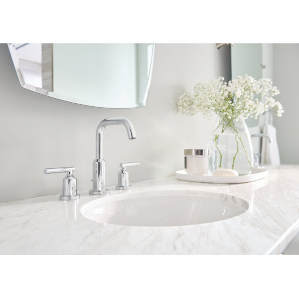 Gibson Standard Widespread Bathroom Faucet by Moen