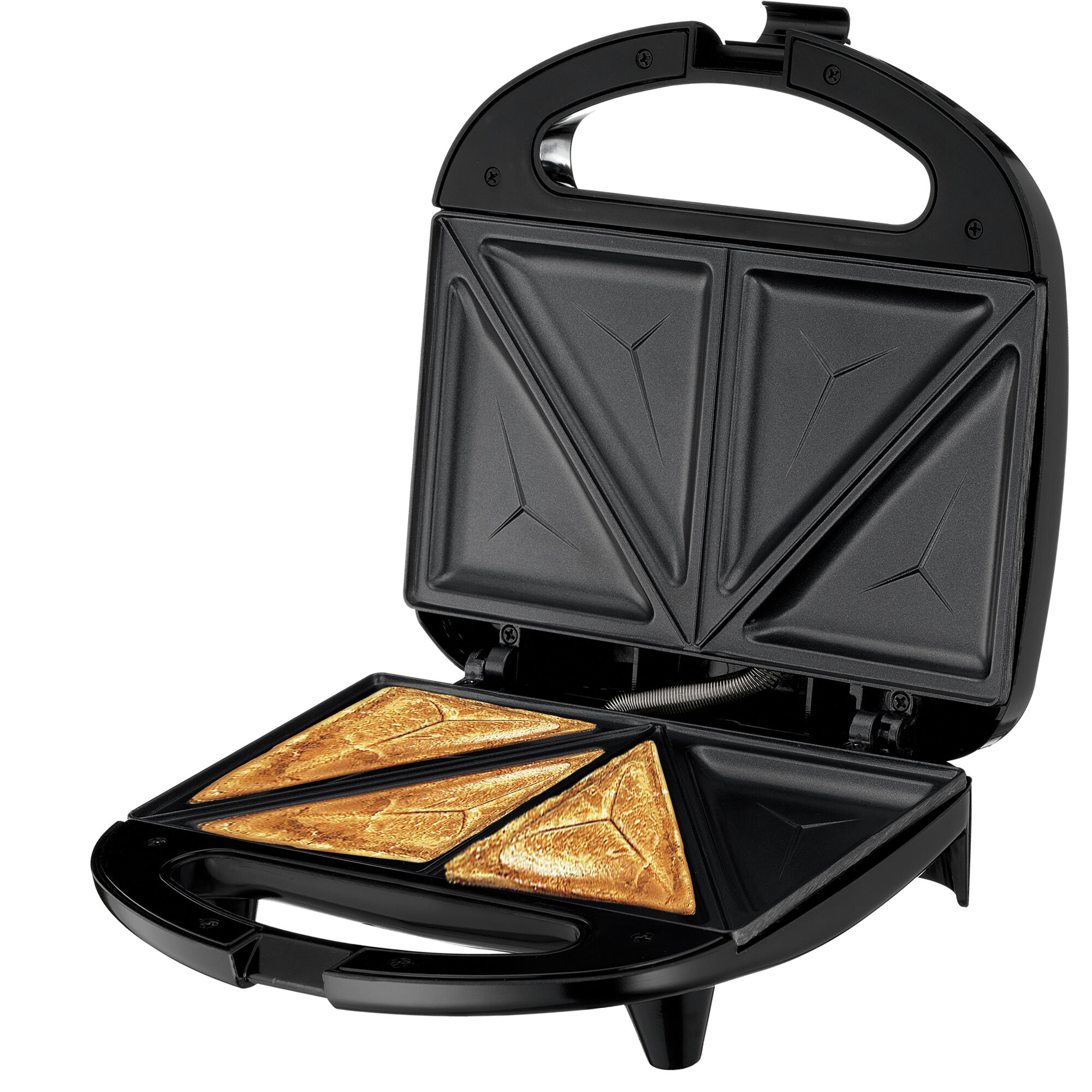 Sandwich Toaster Electric Warm Toast Maker 700 W Non Stick Stainless Steal Pan 