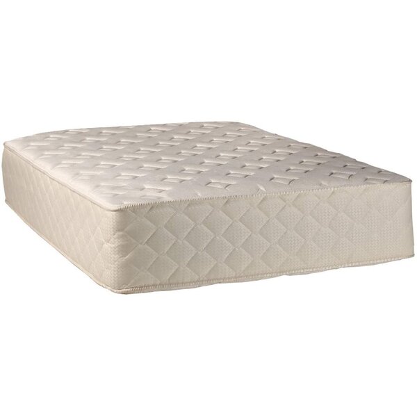 Fully Assembled 39x75x14 Longlasting Comfort Innerspring Coils Highlight Luxury Firm Twin Size Spinal Back Support by Dream Solutions USA Mattress & Box Spring Set Premium Edge Guards