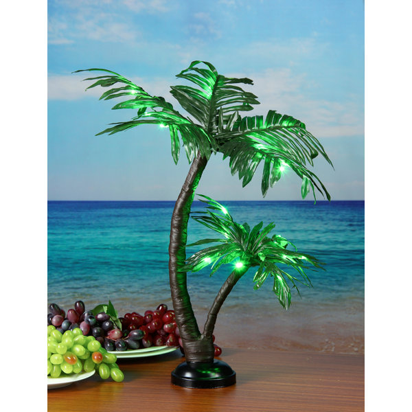 LED 25 Light Twins Palm Tree by Lightshare