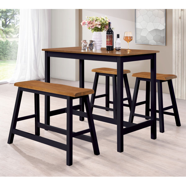 Lomonaco 4 Piece Pub Table Set By Millwood Pines Design
