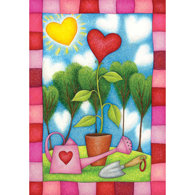 Heart Garden Garden flag Toland Home Garden